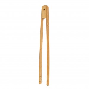A52437 Bamboo Food Tongs
