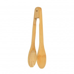 A52442 Bamboo Food Tongs