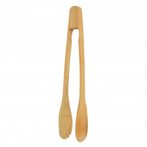 A52446 Bamboo Food Tongs