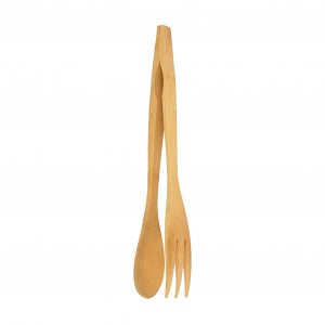 A52448 Bamboo Food Tongs