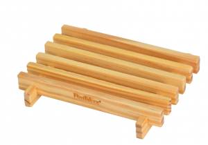 C11415 Natural Pine Wood Soap Dish