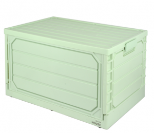H01157 Foldable Outdoor Storage Box, PP Material for Organizing & Space-saving