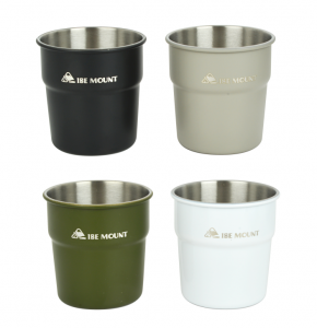 H04167 Single-piece Outdoor Stainless Steel Cup, Portable Drinkware for Camping and Daily Use